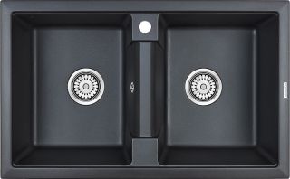 Мойка кухонная Paulmark Zwilling PM238150-BL чёрный